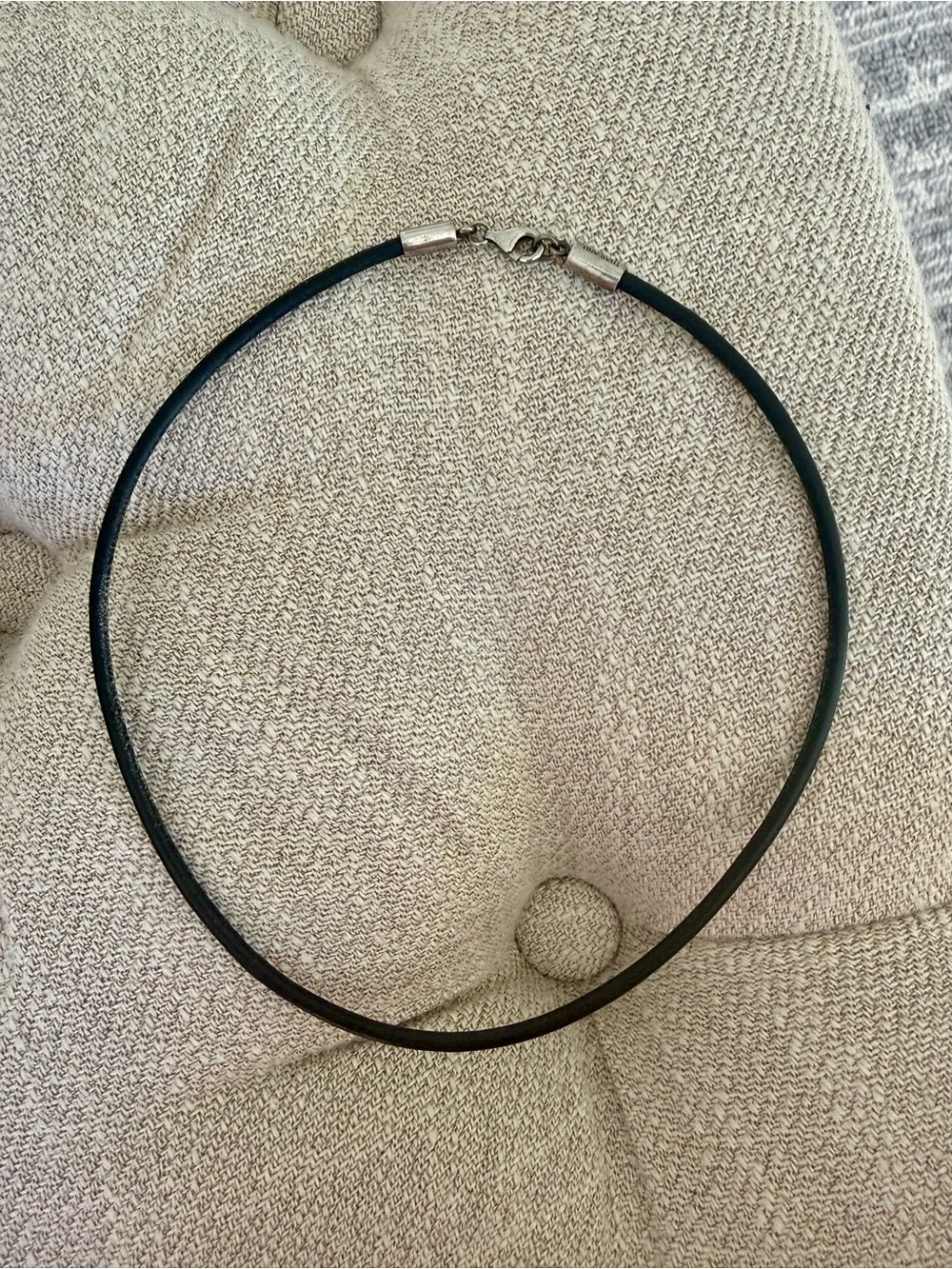 Silpada Leather Choker Necklace